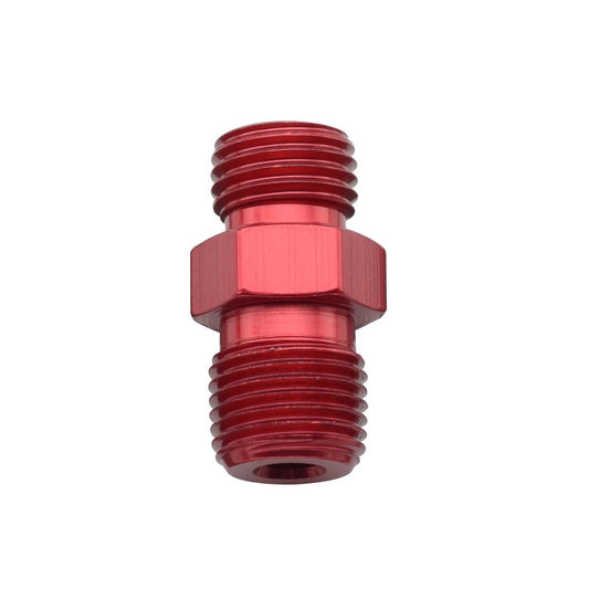 Fragola - Fragola -3AN x 1/8 NPT Nitrous Flare Jet x NPT Adapter - Red - Demon Performance