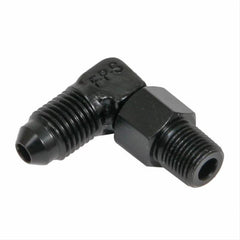 Fragola - Fragola -4AN x 1/4 NPT 90 Degree Swivel - Black - Demon Performance