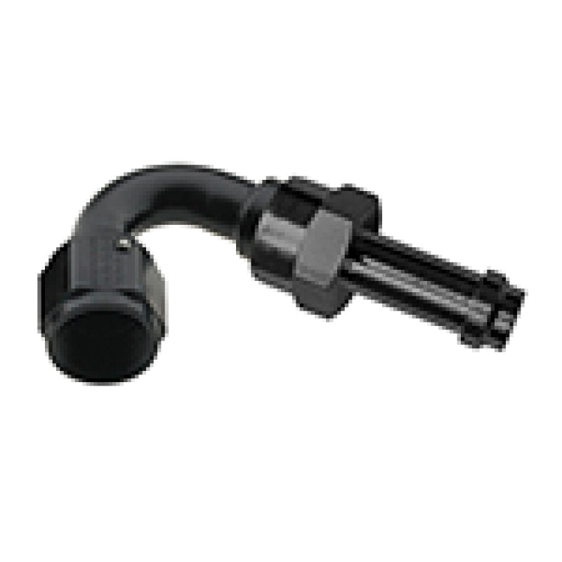 Fragola - Fragola -6AN 120 Degree EZ Street Hose End Black - Demon Performance