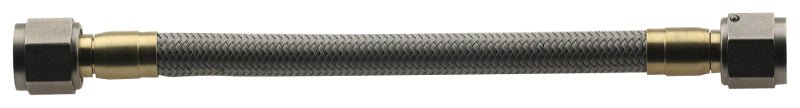 Fragola - Fragola -6AN Hose Assembly Straight x Straight Steel Nut 12in - Demon Performance