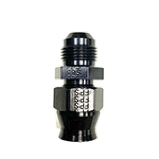 Fragola - Fragola -6AN Male x 1/4in Tube AN Adapter Fitting Black - Demon Performance