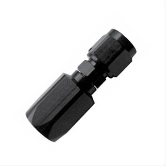 Fragola - Fragola -6AN Straight Aluminum P/S Hose End - Black Only - Demon Performance