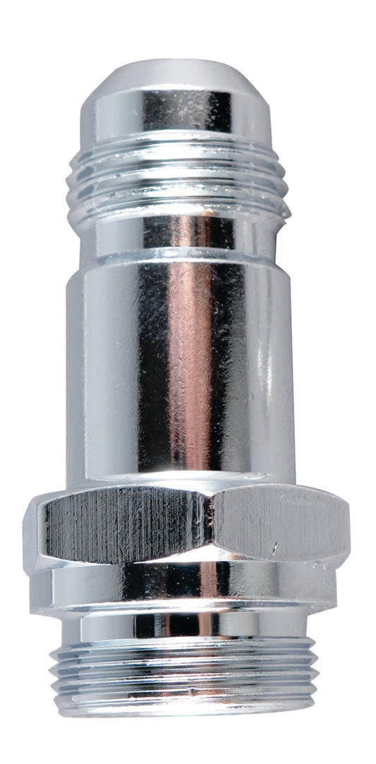 Fragola - Fragola -8AN x 7/8-20 Male Adapter- Dual Feed - Chrome - Demon Performance