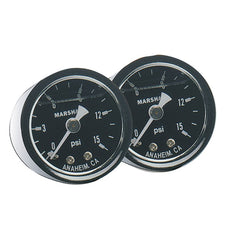 Fragola - Fragola Fuel Pressure Gauge 0-100 PSI Dry - Demon Performance