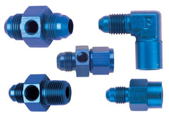 Fragola - Fragola Inline Gauge Adapter -10AN Male x -10AN Fem - Demon Performance