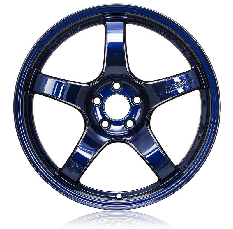 Gram Lights - Gram Lights 57CR 15x8.0 +28 4-100 Eternal Blue Pearl Wheel - Demon Performance