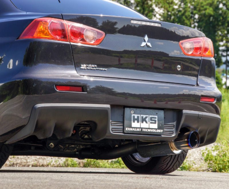 HKS - HKS RACING MUFFLER LANCER EVO-X USA - Demon Performance