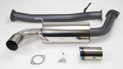 HKS - HKS RX8 75mm Single TI-tip Hi Power Cat-back Exhaust - Demon Performance