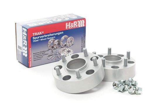 H&R - H&R Trak+ 18mm DRM Wheel Adaptor Bolt 5/112 Center Bore 66.5 Stud Thread 14x1.5 - Demon Performance