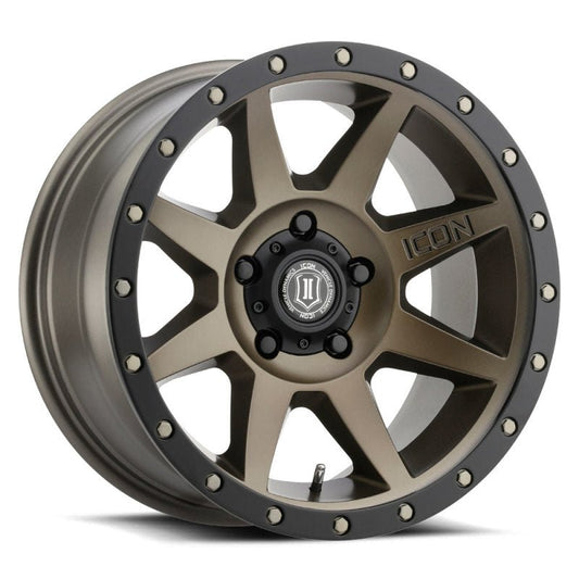 ICON - ICON Rebound 17x8.5 5x5.5 0mm Offset 4.75in BS Bronze Wheel - Demon Performance