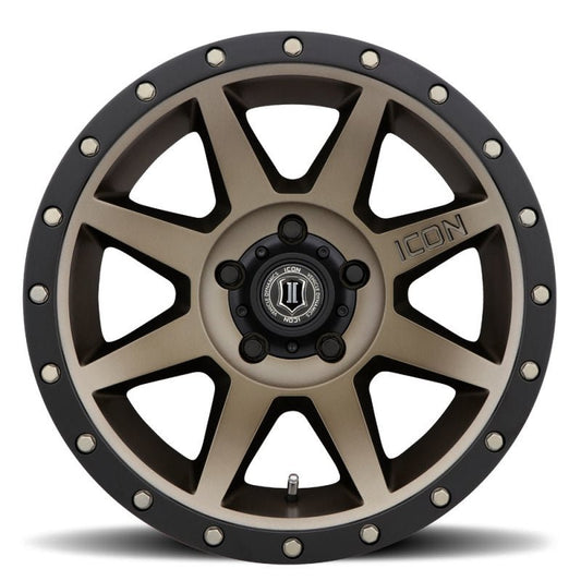 ICON - ICON Rebound 17x8.5 5x5.5 0mm Offset 4.75in BS Bronze Wheel - Demon Performance