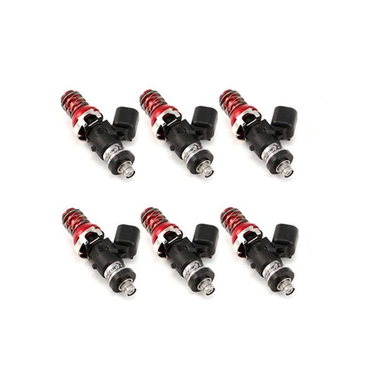 Injector Dynamics - Injector Dynamics ID1050X Injectors - 48mm Length - Mach Top to 11mm - Denso Low Cushion (Set of 6) - Demon Performance