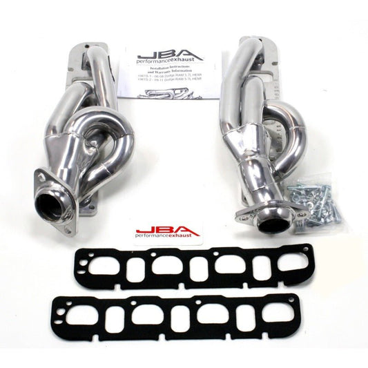 JBA - JBA 09-19 RAM 5.7L HEMI 1-5/8in Primary Silver Ctd Cat4Ward Header - Demon Performance