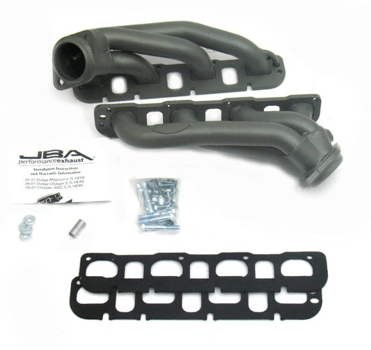 JBA - JBA 09-20 Chrysler 5.7L HEMI 1-3/4in Primary Ti Ctd Cat4Ward Header - Demon Performance