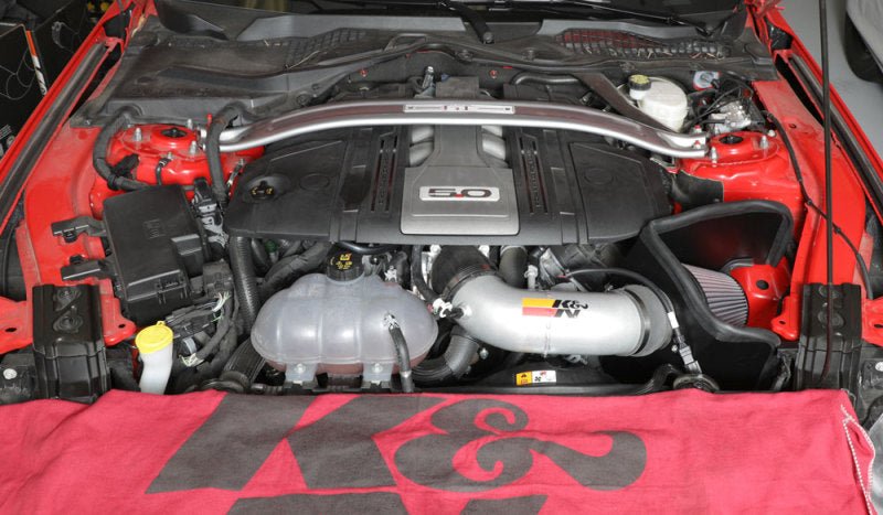 K&N Engineering - K&N 2018 Ford Mustang GT V8 5.0L F/I Typhoon Air Intake - Demon Performance