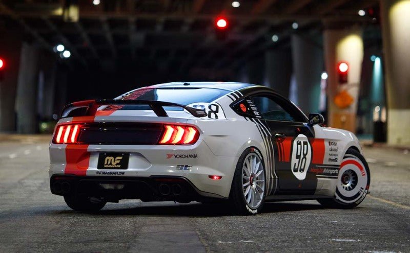 Magnaflow - MagnaFlow SYS Cat - Back 2018 Ford Mustang GT 5.0L Competition Dual Exit Polished 4in Tips - Demon Performance
