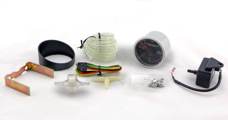 Turbosmart - Turbosmart Vaccum/Boost Gauge 30psi 52mm - 2 1/16 (Stepper Motor) - Demon Performance